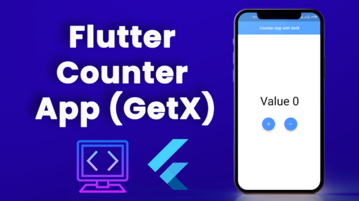 flutter counter app with getx
