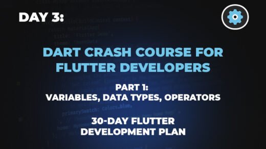 Day 3: Dart Crash Course for Flutter Developers (Part 1: Variables, Data Types, Operators)